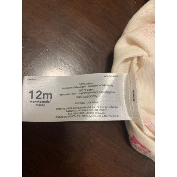 Carters 18M Lemon Bodysuit, 12M Bodysuit, Gymboree 12-18M Organic Cotton Pants - Picture 7 of 10